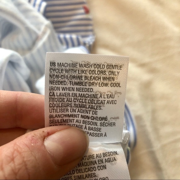 ✨3/$30 NWT Karen Scott Watermelon Striped T-Shirt - Picture 9 of 10